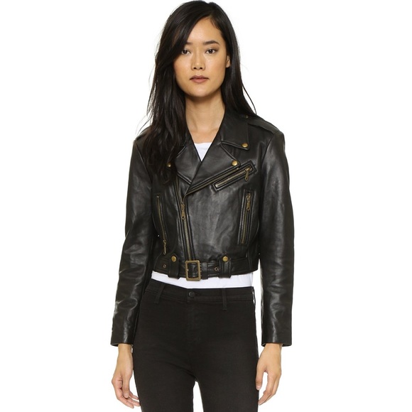Rebecca Minkoff Jackets & Blazers - Rebecca Minkoff Harpur Leather Moto Jacket S EUC